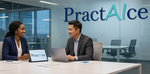 Team practicing with AI